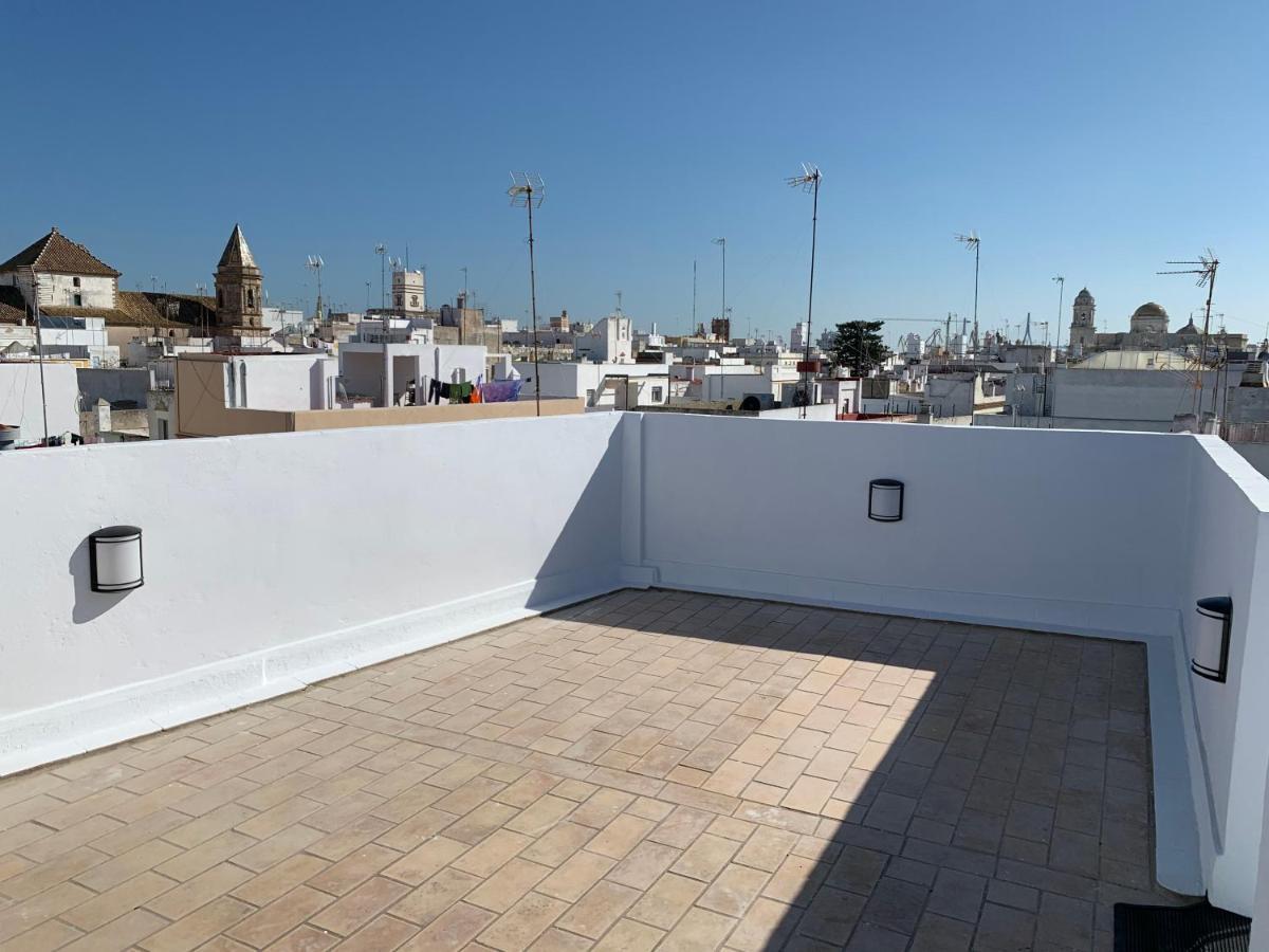 Atico Terraza Cadiz Centro Ascensor Playa De La Caleta Lejlighed Eksteriør billede
