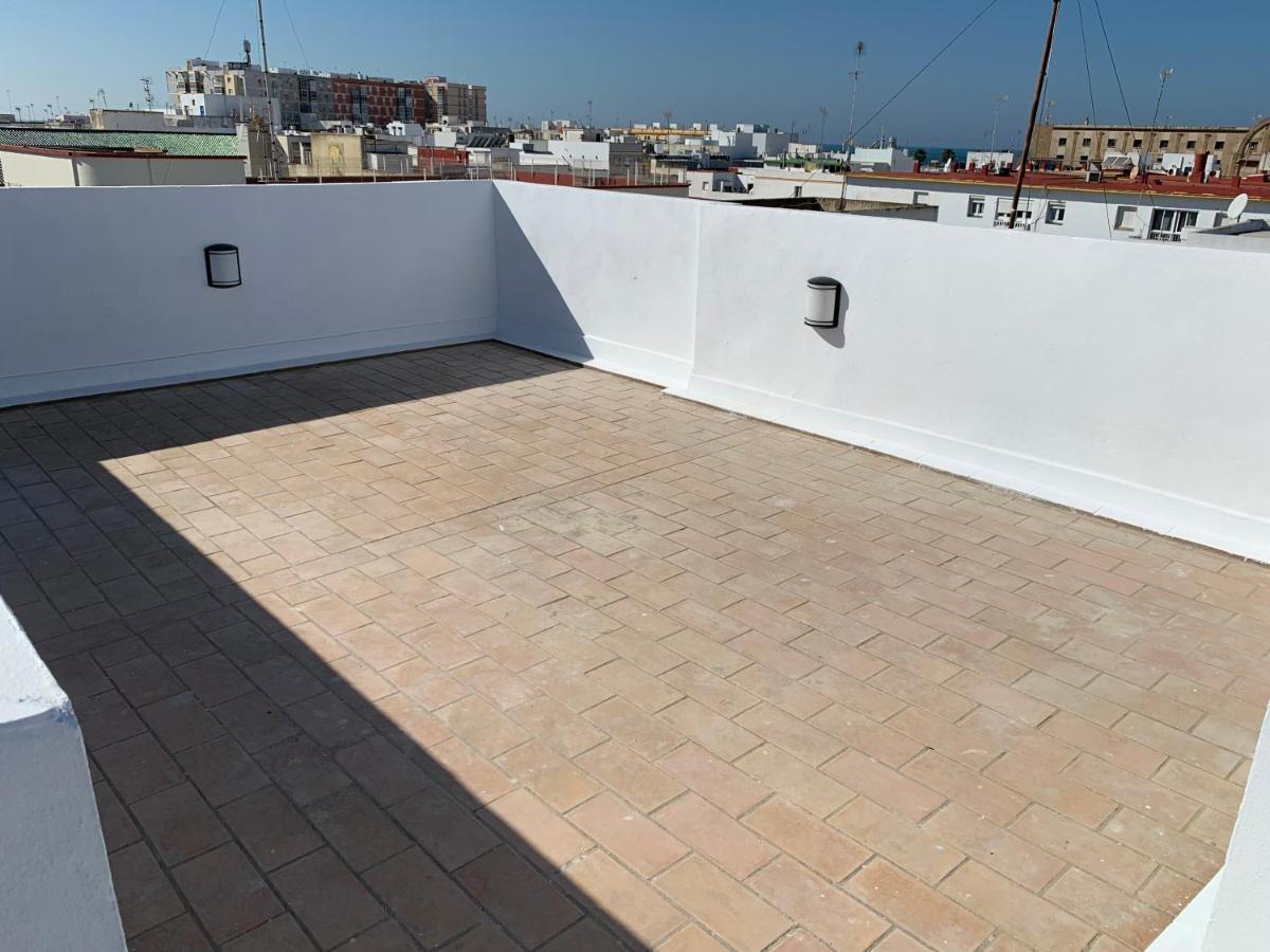 Atico Terraza Cadiz Centro Ascensor Playa De La Caleta Lejlighed Eksteriør billede