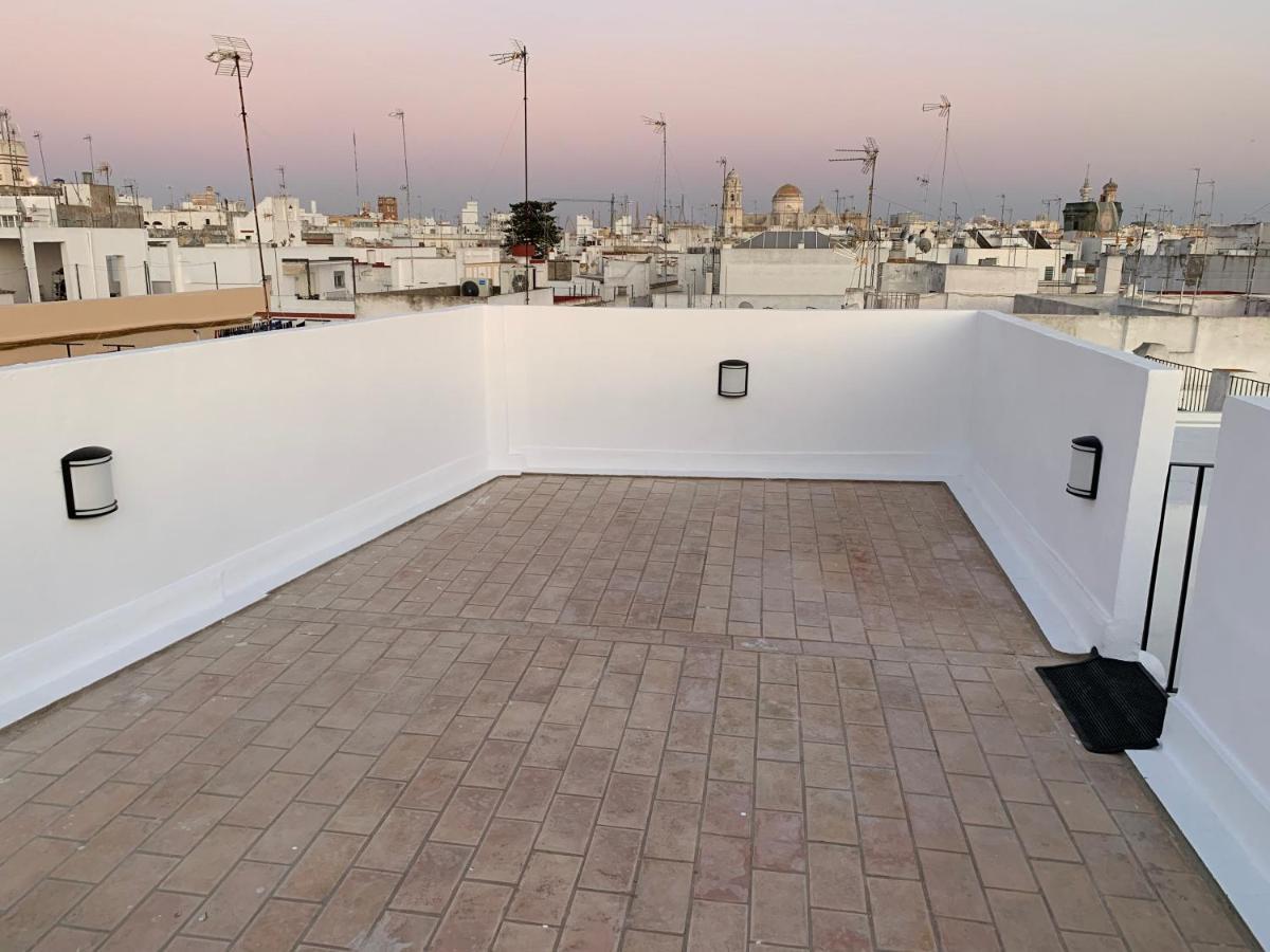 Atico Terraza Cadiz Centro Ascensor Playa De La Caleta Lejlighed Eksteriør billede