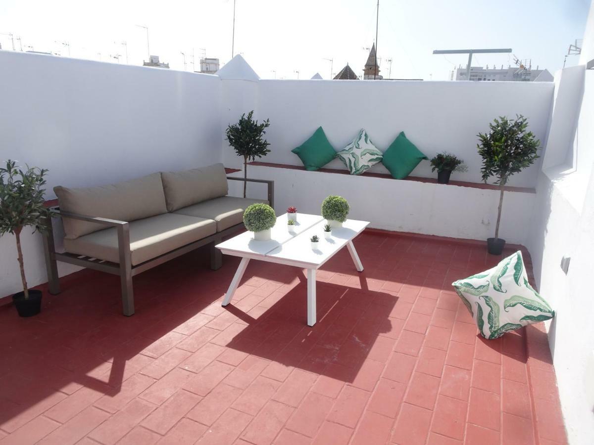 Atico Terraza Cadiz Centro Ascensor Playa De La Caleta Lejlighed Eksteriør billede